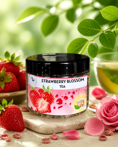 Herbata zielona Strawberry Blossom - 100g