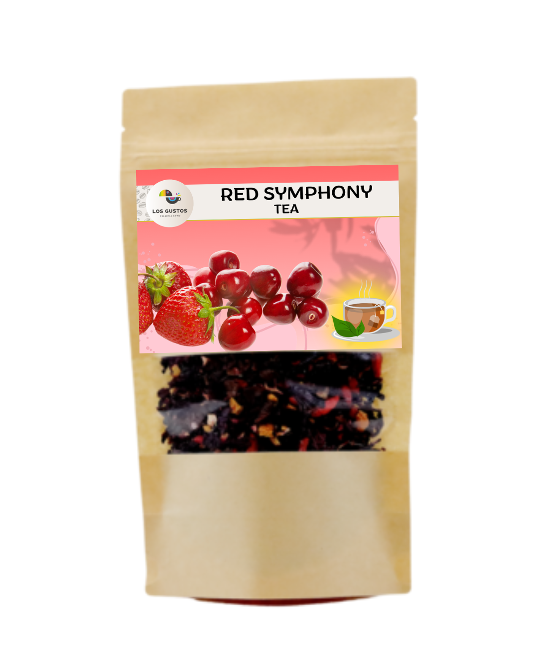 Herbata owocowa Red Symphony - 100g - obrazek 2