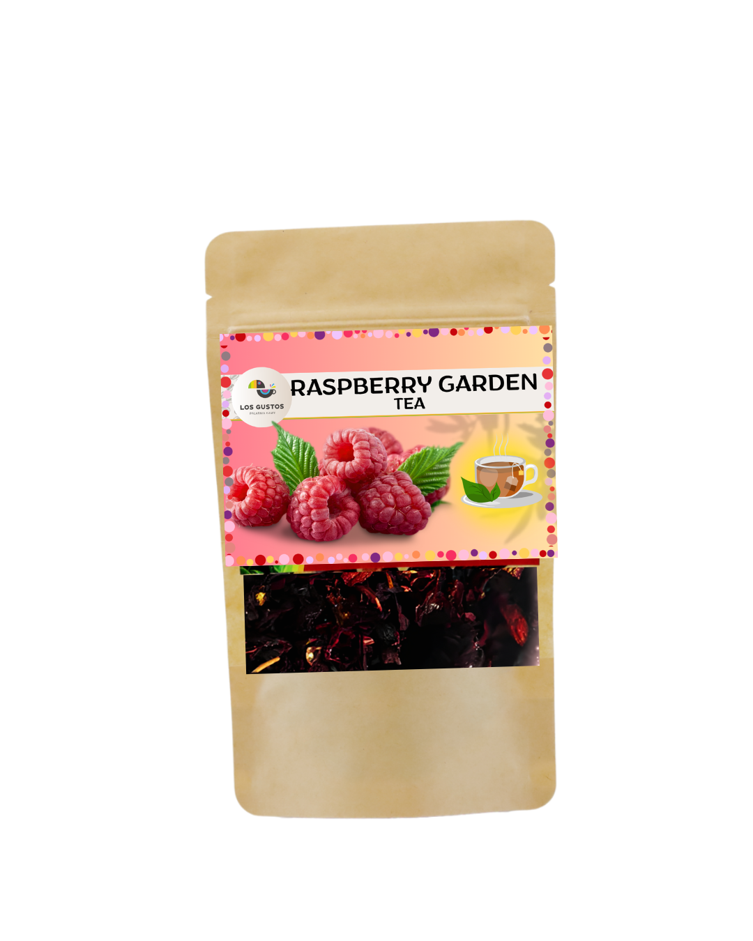 Herbata owocowa Raspberry Garden - 50g - obrazek 2