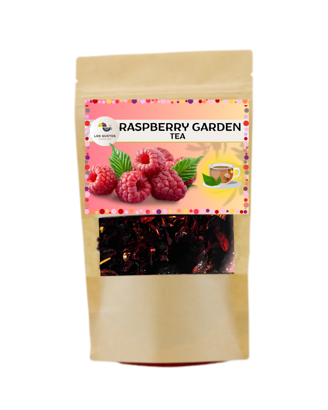 Herbata owocowa Raspberry Garden - 100g - obrazek 2